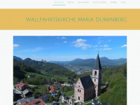 maria-duerrnberg.at Webseite Vorschau