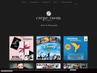 carpe-diem-studios.com Webseite Vorschau