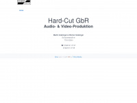 hard-cut.de Webseite Vorschau