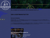 grinzinger-destille.at Webseite Vorschau