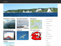 offshoretourismus-rügen.de Webseite Vorschau