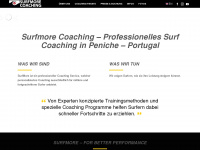 surfmorecoaching.com Webseite Vorschau