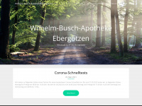 wilhelm-busch-apotheke.com Webseite Vorschau