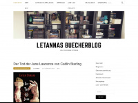 letannasbücherblog.de Webseite Vorschau