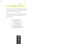 klymax.at Webseite Vorschau