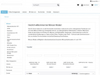 muenzen-modes.de Webseite Vorschau