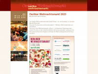 oerliker-weihnachtsmarkt.ch Webseite Vorschau