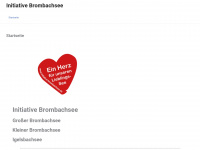 initiative-brombachsee.de Webseite Vorschau