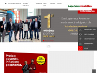lagerhaus-fenster.at Webseite Vorschau