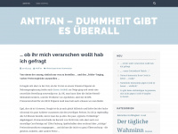 antifande.wordpress.com Webseite Vorschau