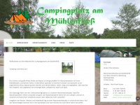 prieros-camping.de Webseite Vorschau
