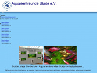 aquarienfreunde-stade.de Webseite Vorschau
