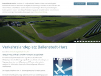 flugplatz-ballenstedt.de Webseite Vorschau