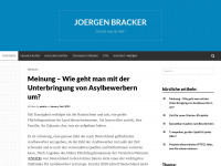 joergen-bracker.de Webseite Vorschau