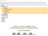 puppenfestival-neustadt.de Webseite Vorschau
