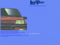 liontech.de Webseite Vorschau