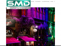 smd-entertainment.de Webseite Vorschau