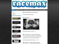 racemax.de Webseite Vorschau