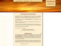 psychotherapie-online.info Webseite Vorschau