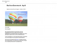 ballondanmark.dk Webseite Vorschau