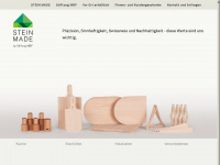stein-made.ch Webseite Vorschau