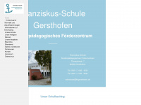 franziskusschule-gersthofen.de Webseite Vorschau
