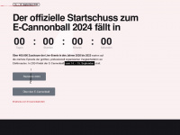 e-cannonball.de Webseite Vorschau