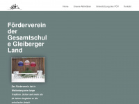 fv-gesamtschule-gleiberger-land.de Webseite Vorschau