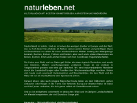 naturleben.net Webseite Vorschau