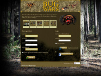 bugwars.net Webseite Vorschau
