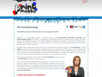 cdprintmasta.com Webseite Vorschau