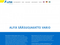 alfix-saasuojat.fi Webseite Vorschau