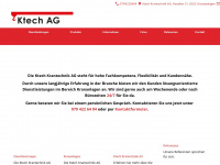 ktechag.ch Webseite Vorschau