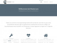 mastercare.at Webseite Vorschau
