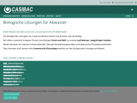 biologische-lösungen.ch Webseite Vorschau
