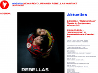 rebelle-art.ch Webseite Vorschau