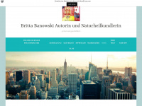 brittabanowski.wordpress.com Webseite Vorschau