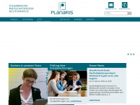 planaris.de Webseite Vorschau