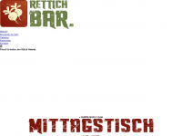 rettich-bar.de Webseite Vorschau