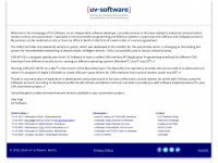 uv-software.com Webseite Vorschau