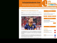 volleyballakademie-graz.at Webseite Vorschau