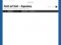 rechtaufstadt-regensburg.de Webseite Vorschau
