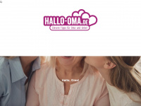 hallo-oma.de Webseite Vorschau