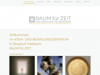 raum-fuer-zeit.com Webseite Vorschau