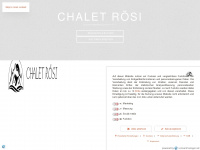 chalet-roesi.ch Webseite Vorschau