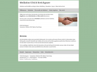 mediation-kreichgauer.de Webseite Vorschau