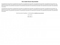 karola-hausmeister.de Webseite Vorschau