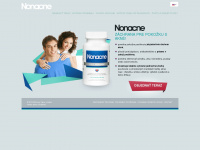 nonacne.sk Webseite Vorschau