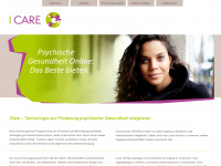 icare-online.eu Webseite Vorschau
