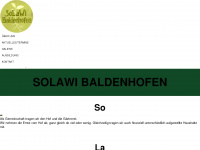 solawibaldenhofen.de Webseite Vorschau